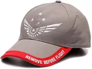 [Contact Gear Australia] Unisex Tactical Cap | Heavy Cotton Cap | Australian Souvenir | Mom & Dad Present | Aviation Cap | Adjustable Strap | Australian Souvenirs | Men and Women Cap | Tactical Army Hat