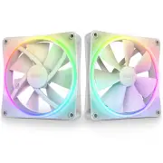 NZXT RF-R14DF-W1 F140RGB - 140mm RGB Fans - Twin (White)