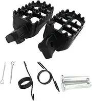 Anodized Black CNC Alloy Motorcycle Wide Rest for TW200 PW50