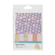 8 Pack Clay Transfer Sheets