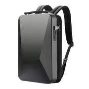 BOPAI Anti-Theft Smart 17" Laptop Backpack & USB Charging Luxury Leather Business Bag B93319