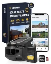 V150 Solar-Powered LTE Cellular Home Security Outdoor Camera | V150-MSD32GB