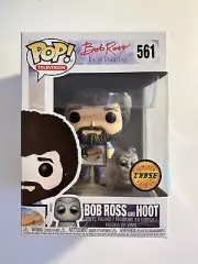 Funko Pop! Bob Ross & Hoot (Chase) Limited Edition #561. Vaulted!