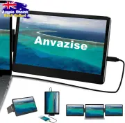 Laptop Monitor Extender 11.6" FHD 1920×1080 Dual Screen USB-C HDMI, Portable