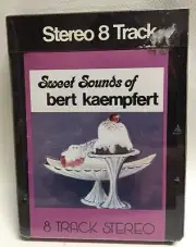 SEALED 8-Track Stereo Sweet Sounds Of Bert Kaempfert 1973 Rare New