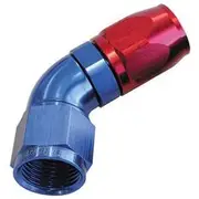 Aeroflow 550 Series Cutter Style Swivel 60° Stepped Hose End -10AN to -12 Hose, AF558-12-10