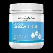Healthy Care Ultimate Omega 3-6-9 | 200 capsules