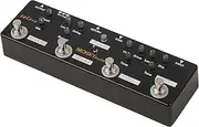 Mingzhe MOSKY Audio SOL918 5-in-1 Multi Effect Pedal Combined Effect Guitar Pedal True Bypass Multi-in-one Combined Effect Device Reverb Delay FX Loop Overdrive Distortion for Guitar Bass Electro-acou
