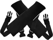 Mobestech Set of Headbands for Travel Soft Gentle Plane Head Rest Strap for Sleeping Universal Fit