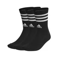 在飛比找Yahoo奇摩購物中心優惠-ADIDAS 男女運動中筒襪-三雙入-襪子 長襪 慢跑 訓練