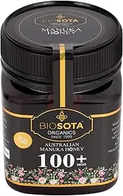 Biosota Manuka Honey Active Australian Jellybush MGO 100+, 250 g