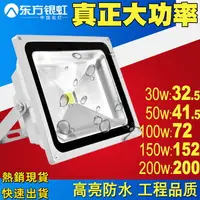 在飛比找樂天市場購物網優惠-⚡熱賣◆速出✔️LED投光燈200瓦防水室外戶外泛光廣告燈3