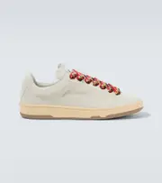 [Lanvin] Lanvin Curb Lite suede sneakers AU 12 white
