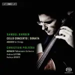(BIS) 波特拉 巴伯 大提琴協奏曲 奏鳴曲 POLTERA BARBER SACD1827