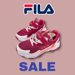 FILA 兒童 運動鞋 零碼特價款 大童25公分 女童 足夠支撐 矯正 康特杯 老爹鞋 透氣散熱 不用綁鞋帶