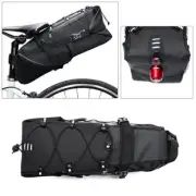 NEWBOLER 10L Bike Bag Bicycle Saddle Tail Seat Storage Rear Pack Bag Waterproof