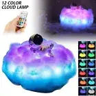 Clouds Moon Lamp Night lamp With Rainbow Effect Astronaut Lamp Night Light