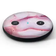Vinyl Decal Skin for Amazon Echo Input - Pink Stone Marble Geode