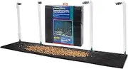 Penn-Plax Undergravel Aquarium Filter for 40-55 Gallon Tanks – Four 11.25” x 11.25” Plates – Under Gravel System for Clear, Clean Water – Safe for Freshwater and Saltwater Tanks (CFU55)