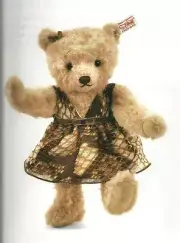 STEIFF "JANE TEDDY BEAR" EAN 034992 ALPACA- LIM ED - PARADISE JUNGLE COLLECTION