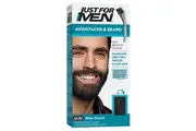 Just For Men Moustache & Beard Brush-In Colour Gel Real Black
