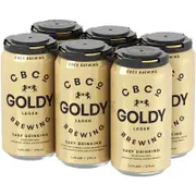 CBCo Goldy Lager Can 375mL