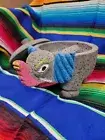 MOLCAJETE HECHO A MANO PIEDRA VOLCANICA ELEPHANT/ELEFANTE