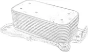 AULINK 2721880001 Engine Oil Cooler For 2005-2015 Mercedes-Benz C230 C280 C300 C350 CLK350 E350 GLK350 ML350 ML450 R350 S400 SLK280 SLK300 SLK350 2.5L 3.0L 3.5L V6, Replaces 5989070190 A5989070190