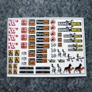 decal hot wheels taxi bros 18+ universal 1:64 tomica JDM