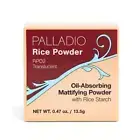 Palladio Rice Powder, Translucent, Loose Setting Powder, Absorbs Oil, Leaves And