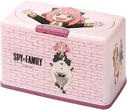 Skater MKST1NAG-A Antibacterial Mask Stocker, Lift-Up Type, Holds Approx. 60 Masks, SPY x FAMILY