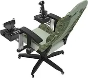 EG STARTS 2 Set Chair Mount for Flight Sim Game Joystick, Throttle & Hotas Systems Compatible with Logitech G X56, X52, X52 Pro, Thrustmaster T-Flight Hotas, Thrustmaster TCA, Thrustmaster T.16000M