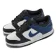 Nike 休閒鞋 Dunk Low GS 女鞋 大童鞋 白 黑 藍 Industrial Blue 經典 DH9765-104