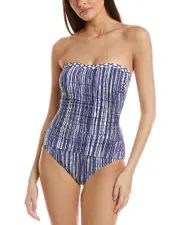 Tommy Bahama Sanibelle Blues Bandeau One-Piece