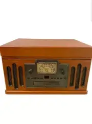 Crosley CR704D-PA Musician 3-Speed Turntable CD Player