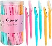 66PCS Eyebrow Razor and Face Razor For Women and Men, Eyebrow Hair Trimmer and Shaver with.