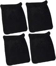 Beaupretty 4pcs Hair Dryer Nozzle Sock Soft Sponge Diffuser Cover for Hair Dryers and Salon Use