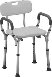 Shower Chair for Bathtub, Bath Chair for inside Shower, Shower Chair with Arms a