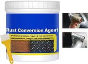Rust Encapsulator Paint,12.3 Oz Rust Converter Metal Primer | Highly Effective Water-Based Rust Converter For Metal, Football Goal, Tractor, Grille, Door, Car,
