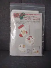 VTG 1979 CM Columbia Minerva Christmas Ornaments Baby First Christmas New.