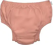 green sprouts i play. by unisex-baby Snap Reusable Swim Diaper, Coral, 6-12 Month