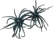 Soft Fishing Lures – Pack of 2 Sea Urchin Shape Floating Lures | Saltwater Fishing Tackle Kit for Men and Women | Cute Throw Bait Lures for, Lake, and River Fishing | Bass, Trout, Redfi