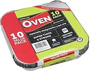 Lemon & Lime Foil Tray with Lids (Pack of 10)