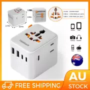 Travel Adapter Universal Type-C Outlet Converter Plug Power USB Charger