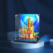 Display King - Acrylic display case with screw for LEGO® Mini Disney Ariel's Castle 40708