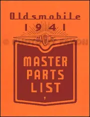 Oldsmobile Illustrated Master Parts Book 1941 1940 1939 1938 1937 Olds Catalog