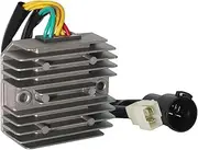 Rectifier Replacement Motorcycle Voltage Regulator Rectifier for XRV750 for Africa Twin 1992 OEM：31600-MV1-941 Durable Moto Accessories
