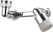 IDB 1080 Degree Multifunctional Rotatable Faucet Aerator - Universal Swivel Faucet Extender - Durable Splash Proof - For Kitchen and Bathroom Sink