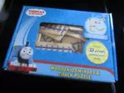 Thomas And Friends Wooden Dominoes And Track Puzzle 32 Piece