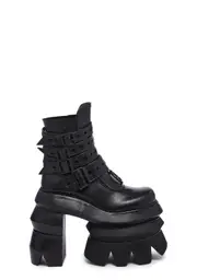[Widow] Never A Sellout Ankle Boots - Black
